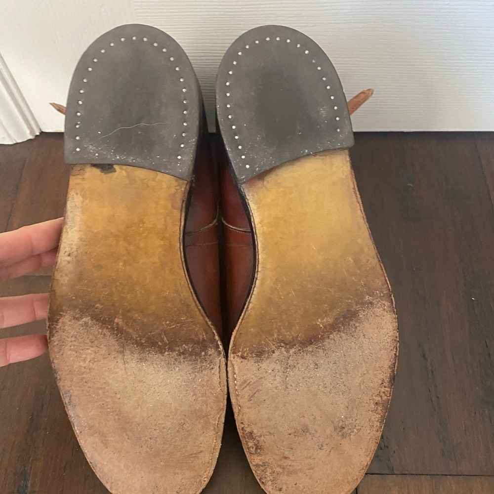 Vintage riding boots, 100% leather. - Picture 5 of 8